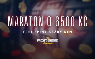 Forbes maratón o 6500 Kč je tu!