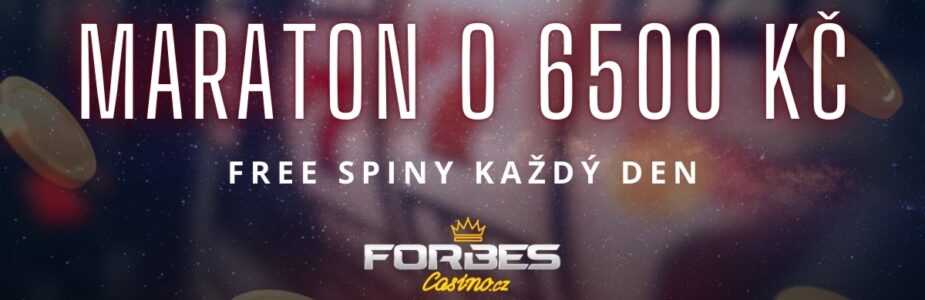 Forbes maratón o 6500 Kč je tu!