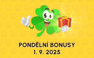 Free spiny a bonusy dnes 1. 9. 2025