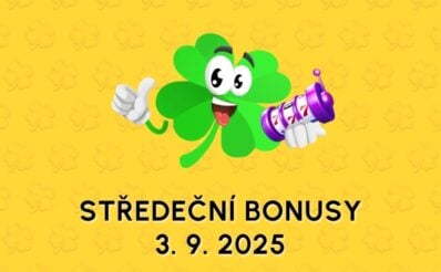 Free spiny a bonusy dnes 3. 9. 2025