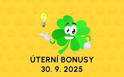 Free spiny a bonusy dnes 30-9-2025