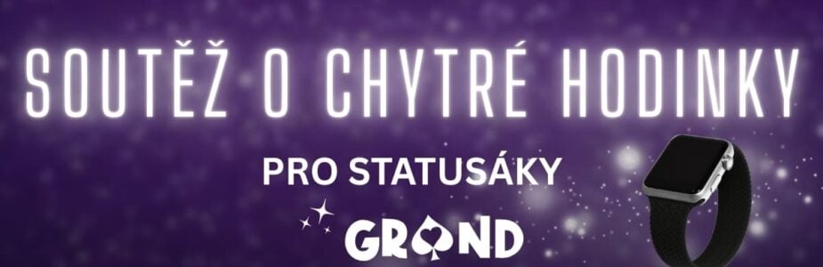 Grandwin pořádá soutěž o chytré hodinky