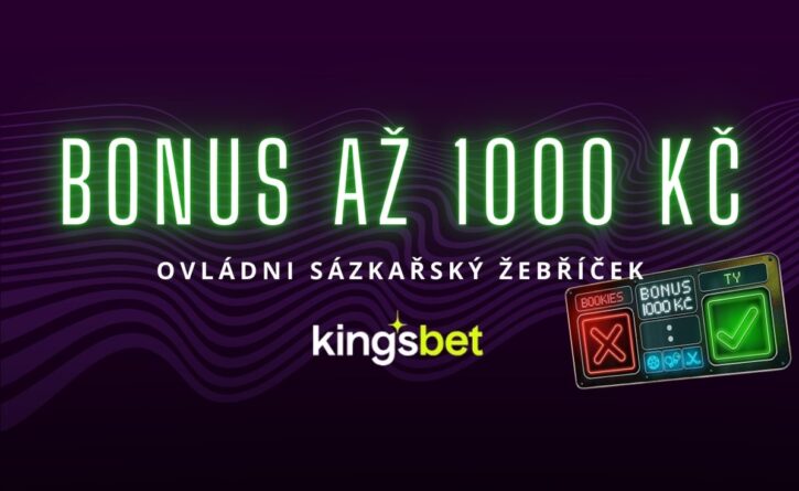 Kingsbet bonus až 1000 Kč