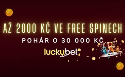 LuckyBet pohár o 30 000 Kč