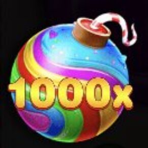 Symbol MULTIPLIER symbol automatu Sweet Bonanza 1000 od Pragmatic Play