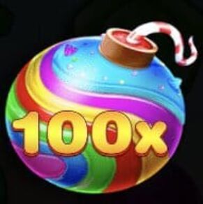 Symbol MULTIPLIER symbol automatu Sweet Bonanza od Pragmatic Play