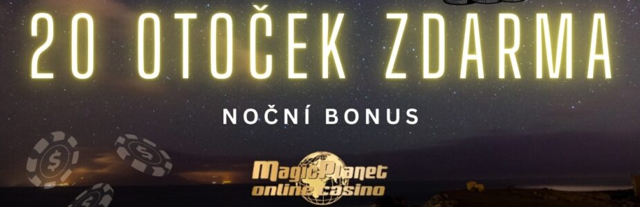 Magic Planet 20 otoček zdarma