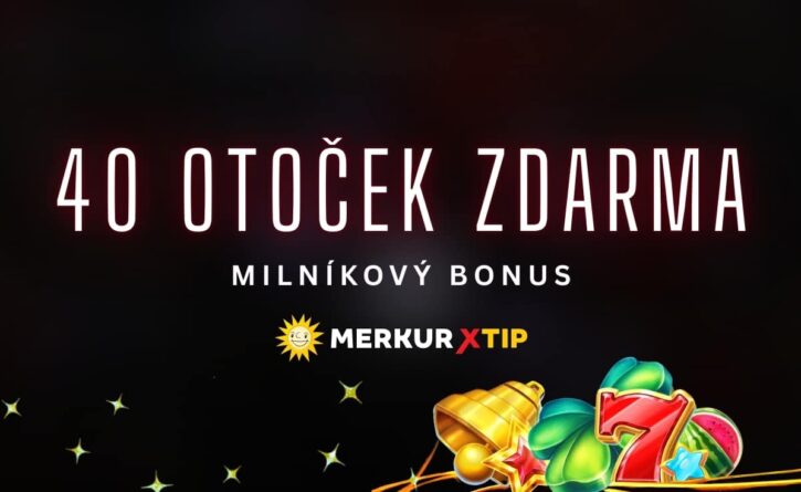 Merkur 40 otoček zdarma