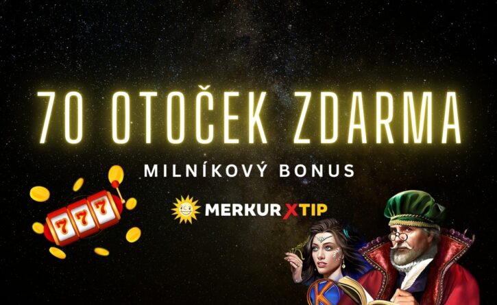 Merkur 70 free spinů
