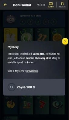 Mystery úkol
