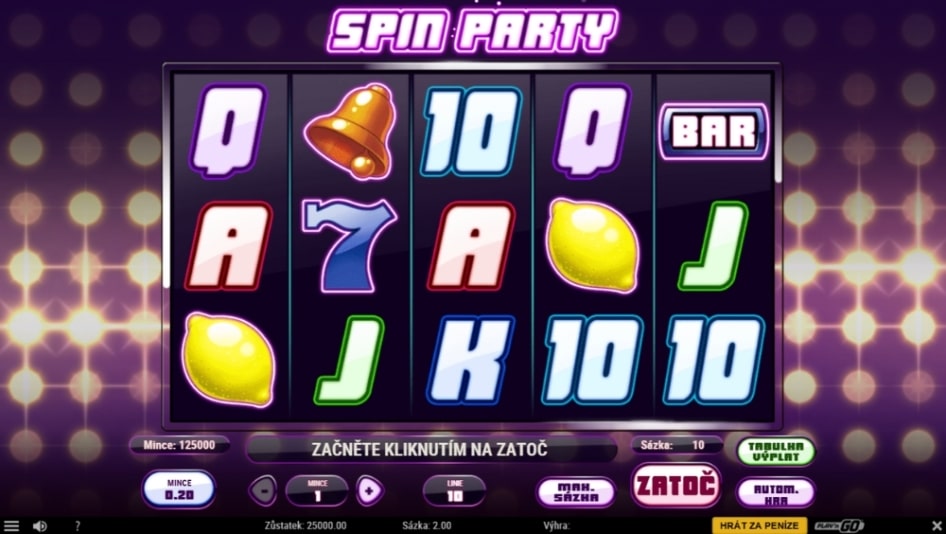 Spin Party od Play'n GO