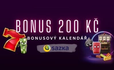 Sazka bonus 200 Kč z Bonusového kalendáře