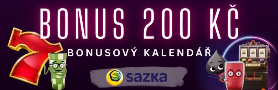Sazka bonus 200 Kč z Bonusového kalendáře