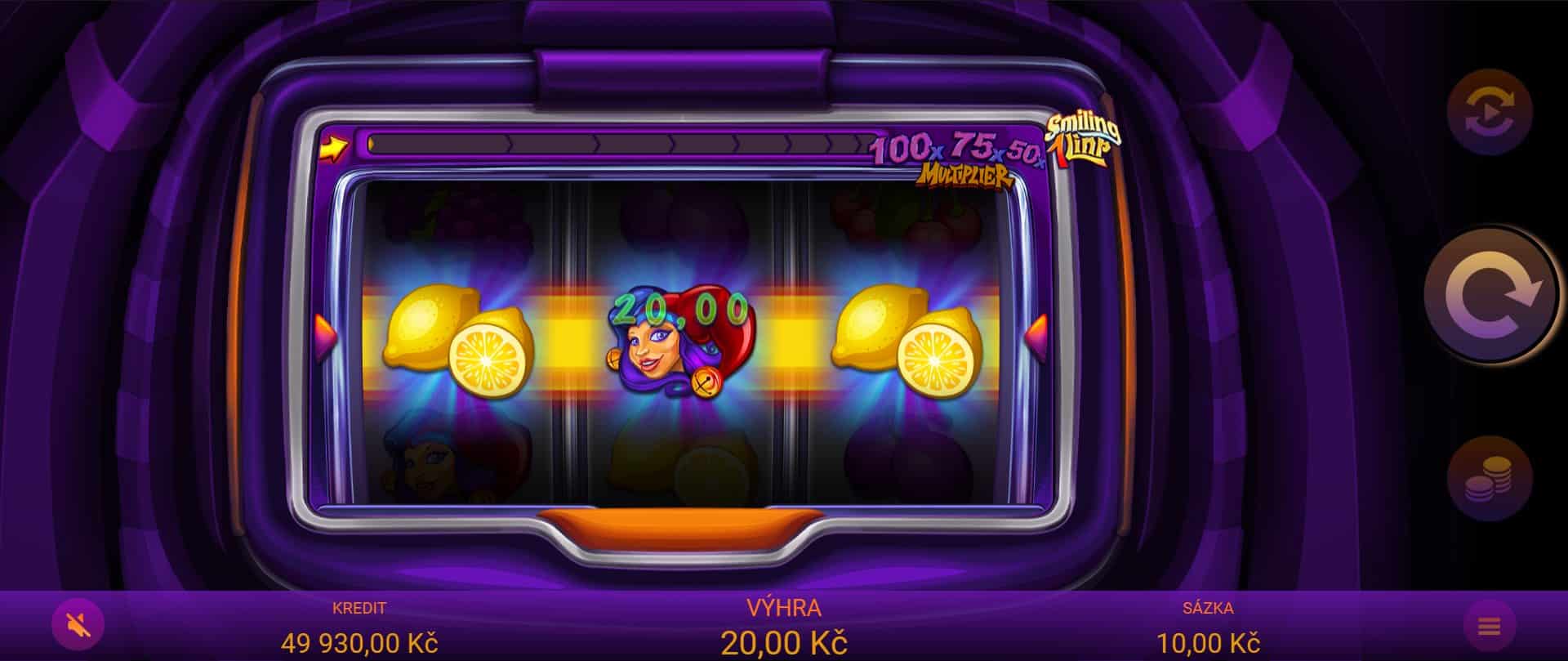 Smiling 1Linr online automat Wild