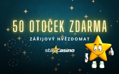 Star Casino 50 otoček zdarma