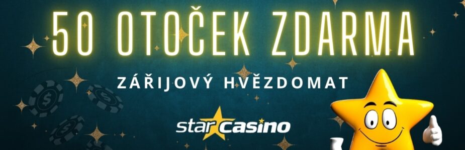 Star Casino 50 otoček zdarma