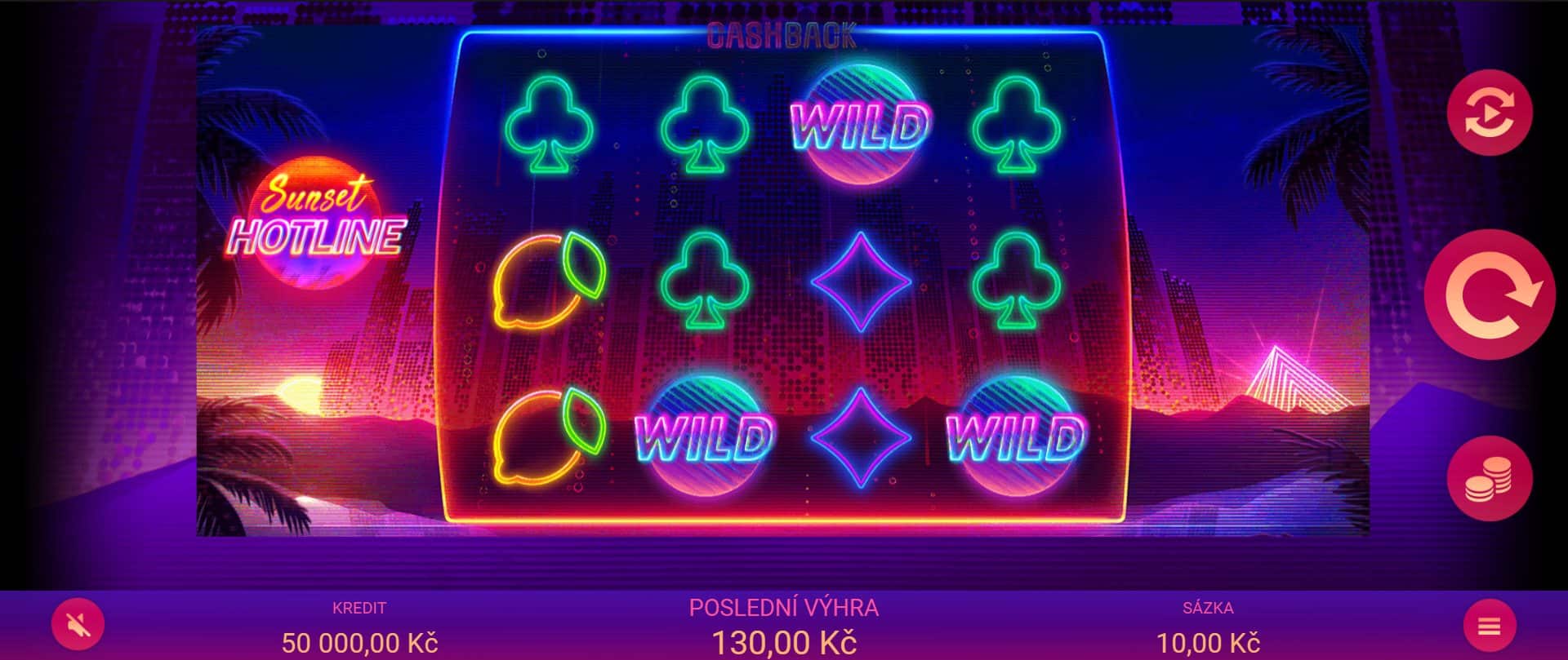 Sunset Hotline online automat