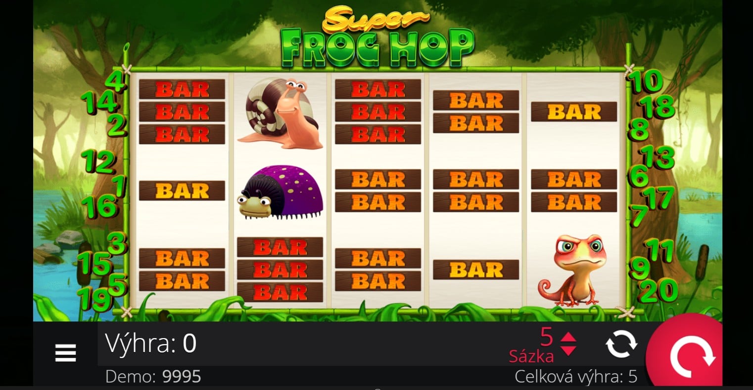 Super Frog Hop automat