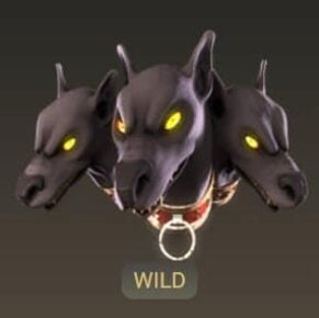 Symbol Wild symbol automatu War of The Titans od Apollo Games