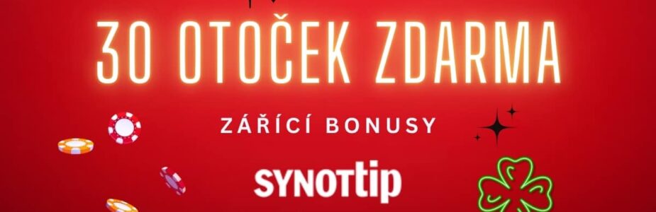 Synottip 30 otoček zdarma