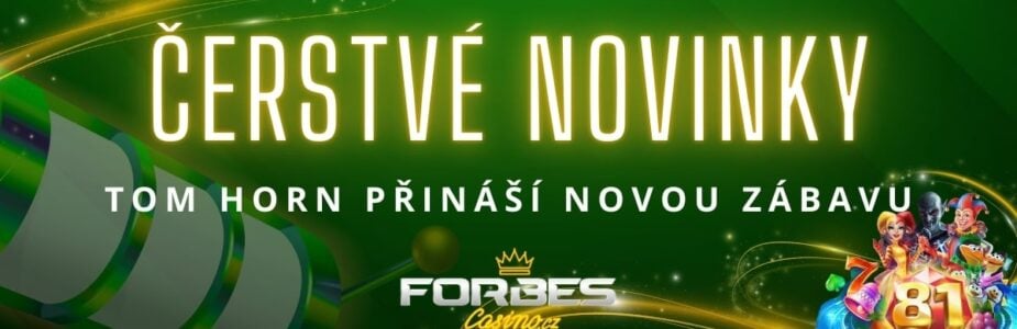 Tom Horn přináší nové automaty do Forbesu