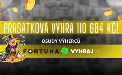 Ve Fortuně padla výhra přes 100 tisíc korun!