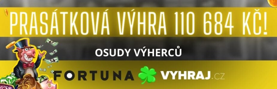 Ve Fortuně padla výhra přes 100 tisíc korun!