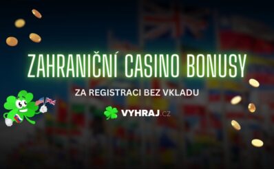 Zahraniční casino bonusy bez vkladu