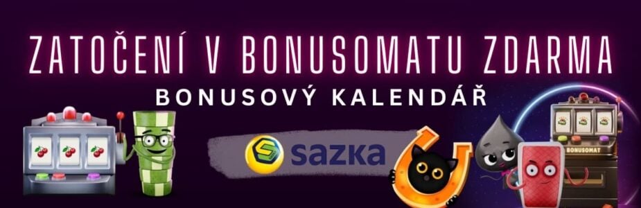 Zatočení v Bonusomatu zdarma u Sazky