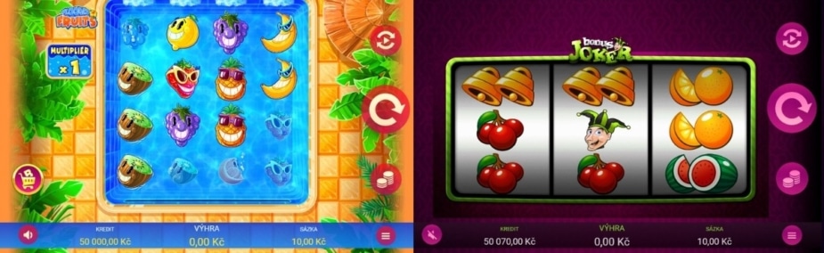 Nové automaty na Apollo Games