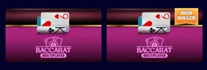 Baccarat v Gametwistu