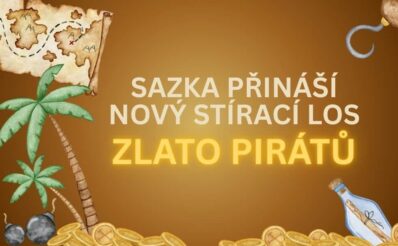 Sazka přinesla na trh nový stírací los s atmosférou pirátů z Karibiku!