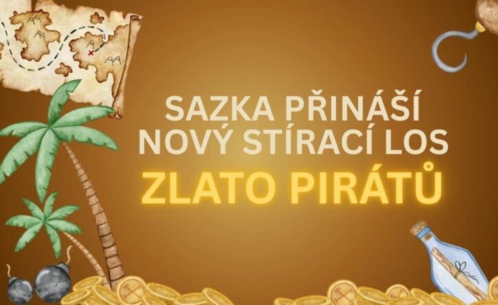 Sazka přinesla na trh nový stírací los s atmosférou pirátů z Karibiku!