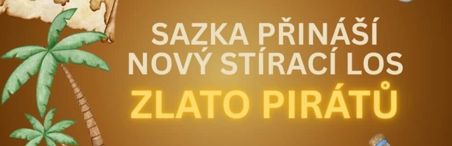 Sazka přinesla na trh nový stírací los s atmosférou pirátů z Karibiku!