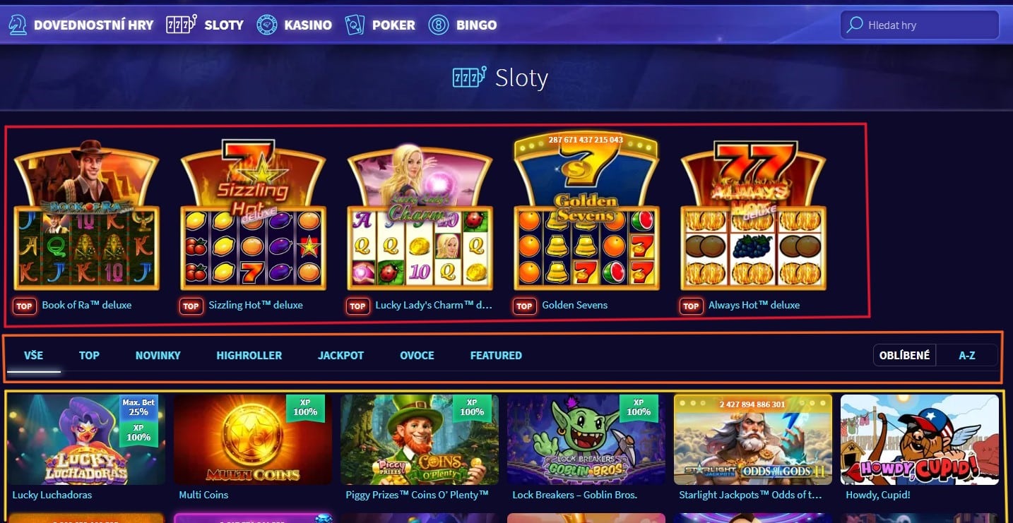 Sloty v casinu Gametwist