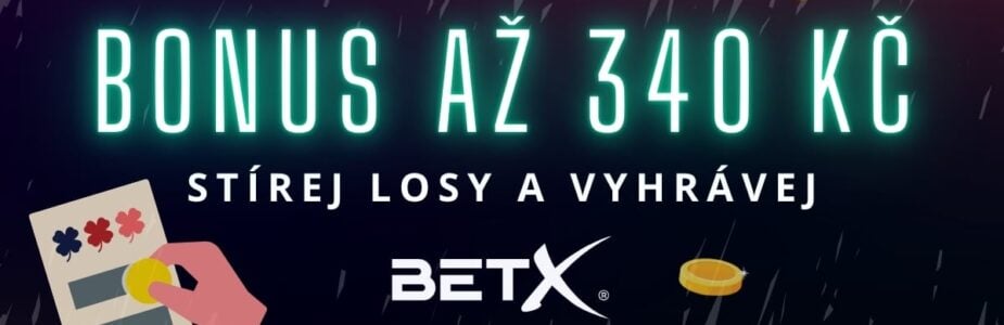 Bonusy za stírací losy v casinu BetX
