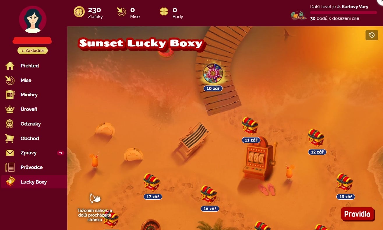 Sunset Boxy od LuckyBet