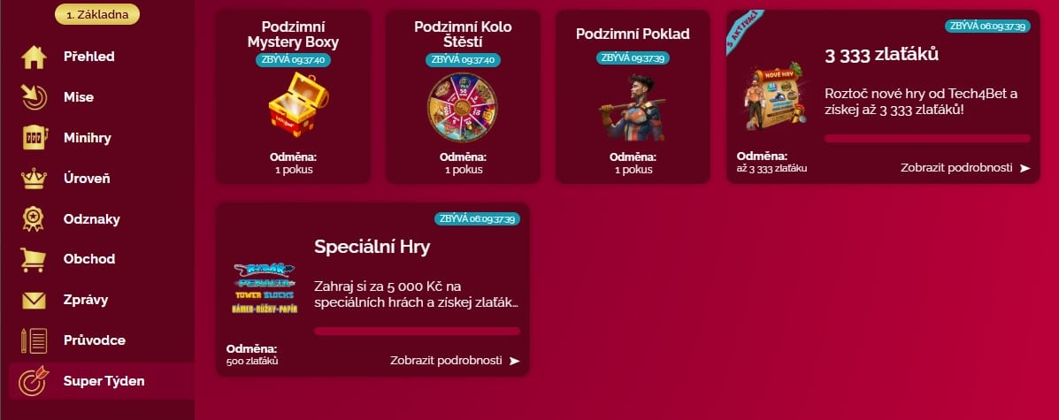 Super Týden v casinu LuckyBet