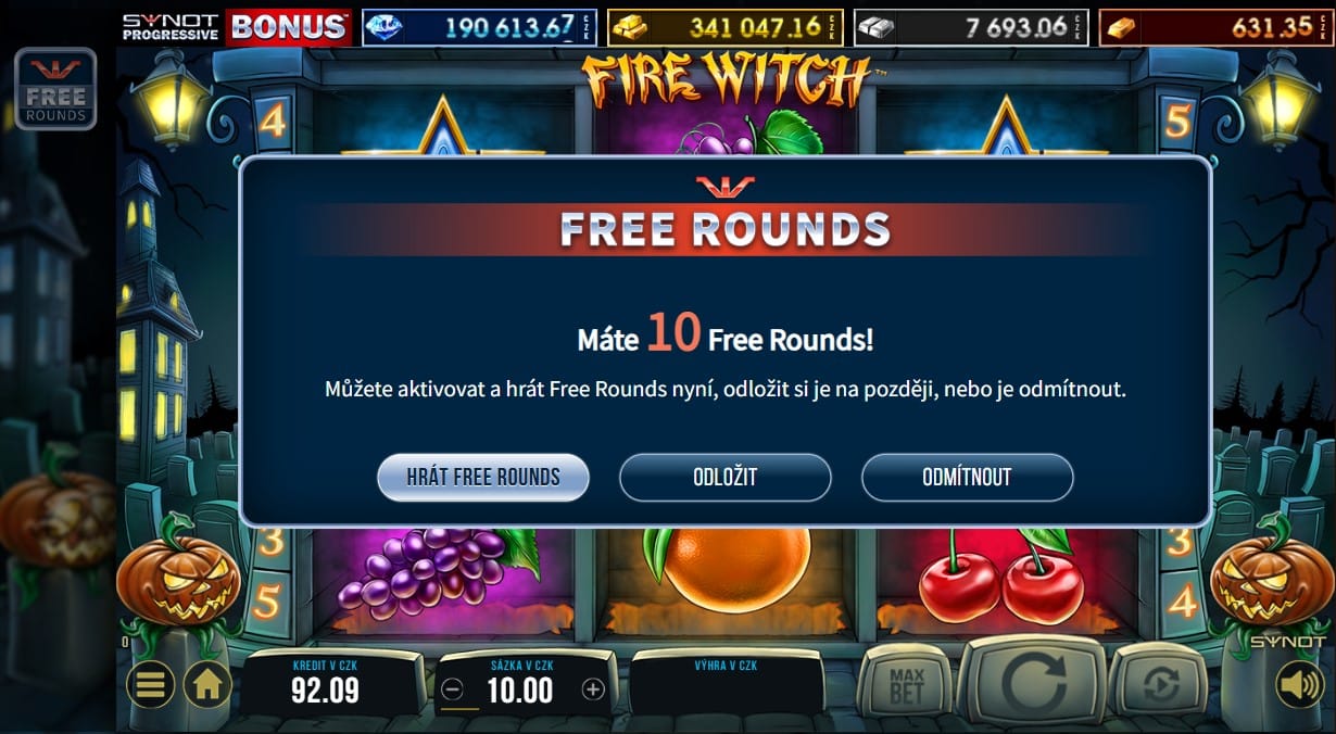 10 otoček bez podmínek Betano