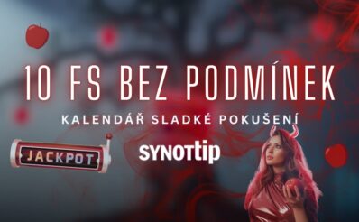 10 free spinů bez podmínek v kalendáři Synottip