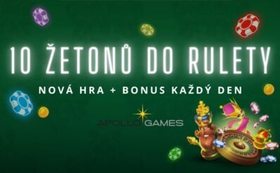 10 žetonů každý den u Apolla