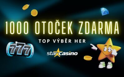 1000 free spinů ve Star Casinu