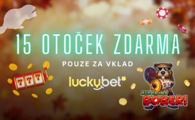 15 free spinů za vklad u Luckybetu