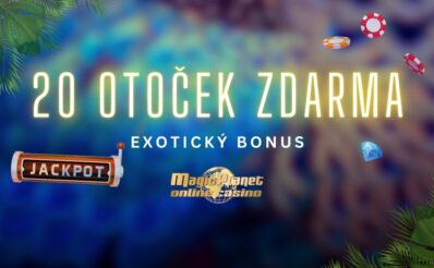 20 otoček zdarma v casinu Magic Planet