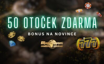 50 free spinů v casinu Magic Planet