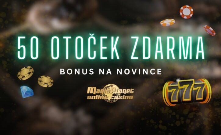 50 free spinů v casinu Magic Planet