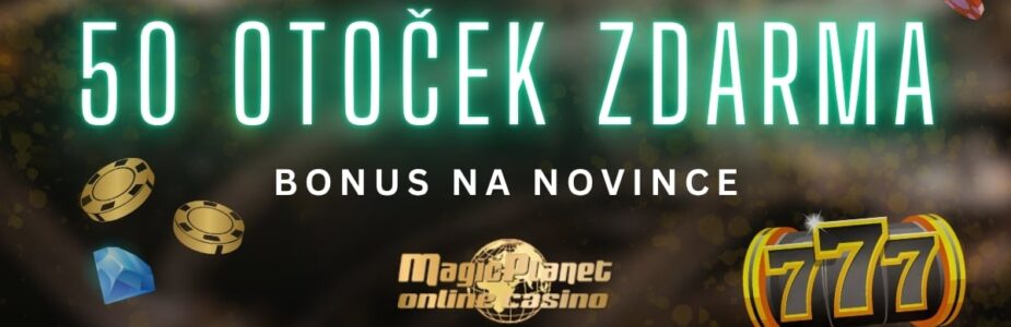50 free spinů v casinu Magic Planet