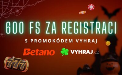 600 free spinů za registraci s promokódem Vyhraj na Betanu