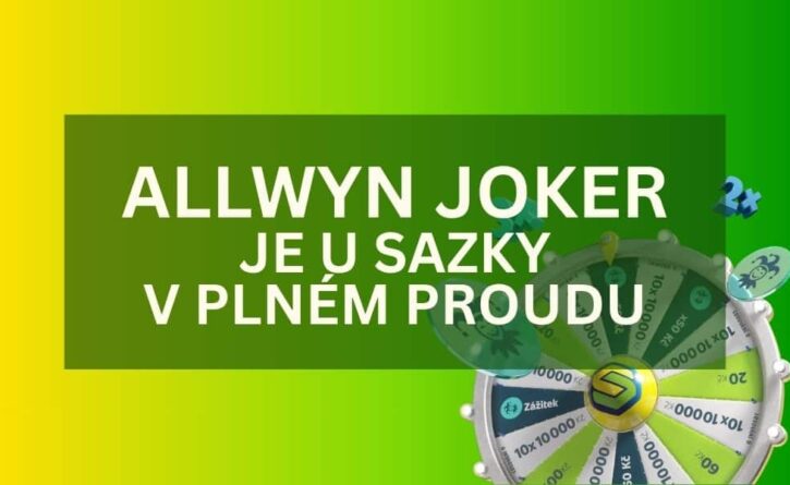 U Sazky je v plném proudu Allwyn Joker a jeho odměny!