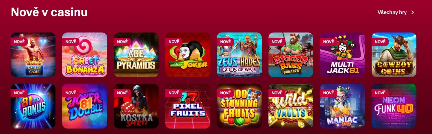 Automaty u Luckybetu